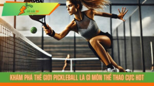 Khám Phá Thế Giới Pickleball là gì Môn Thể Thao Cực Hot