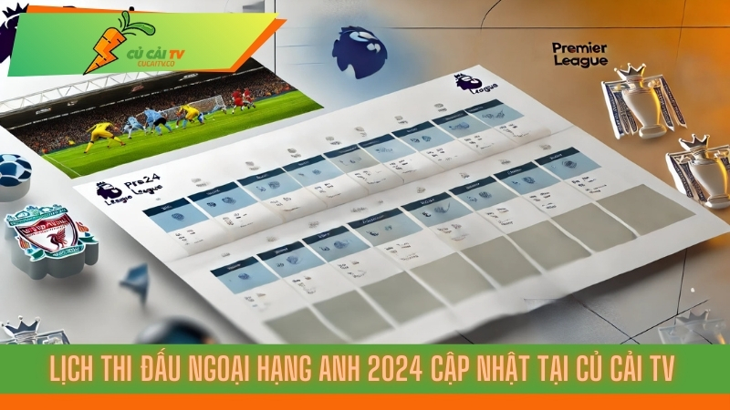 Lịch thi đấu ngoại hạng anh 2024 Cập Nhật Tại Củ Cải TV