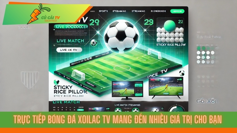 Trực tiếp bóng đá xoilac tv mang đến nhiều giá trị cho bạn